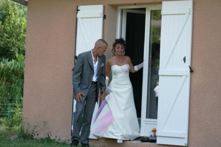 Ma soeur et mon bof pour leur mariage le 25 juin 2005